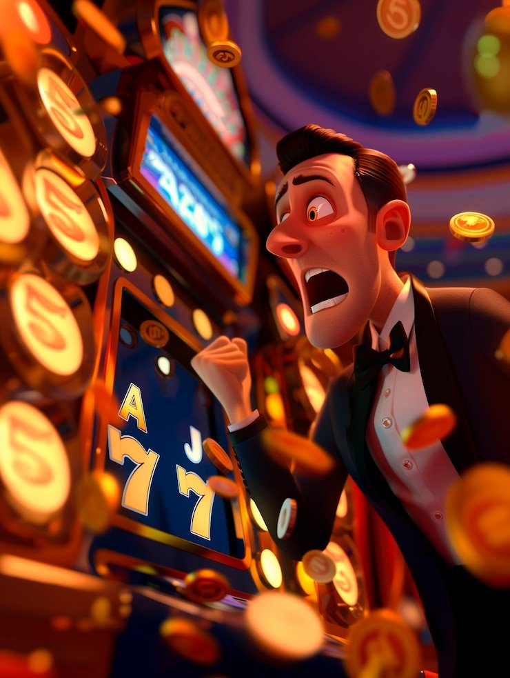 Mobile screen showing Infinite Blackjack dealer and community cards on alexit togel